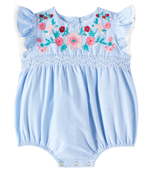  Louise Misha Louise Misha Bébé – Combi-short Nusha En Coton 
