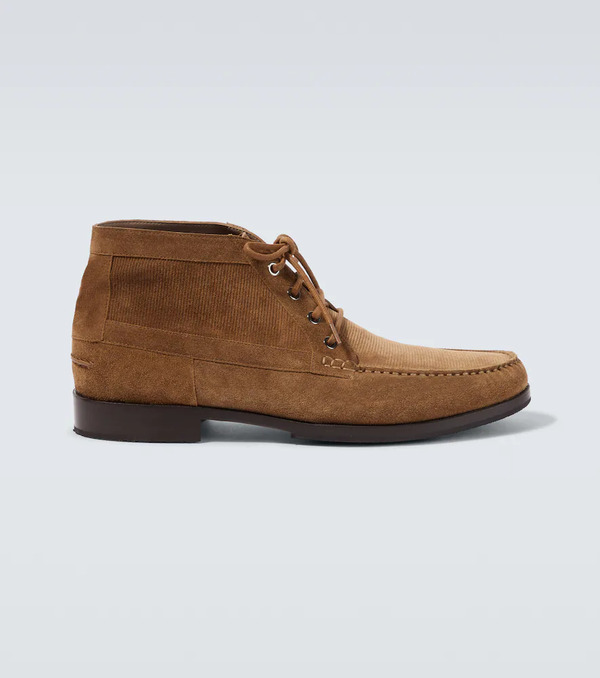  Manolo Blahnik Manolo Blahnik Bottines Rhinebeck En Daim 
