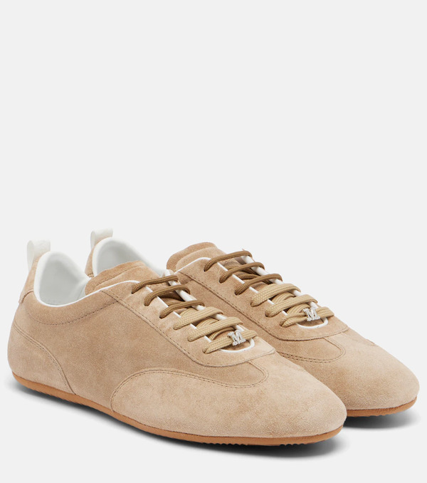  Max Mara Max Mara Baskets En Daim 