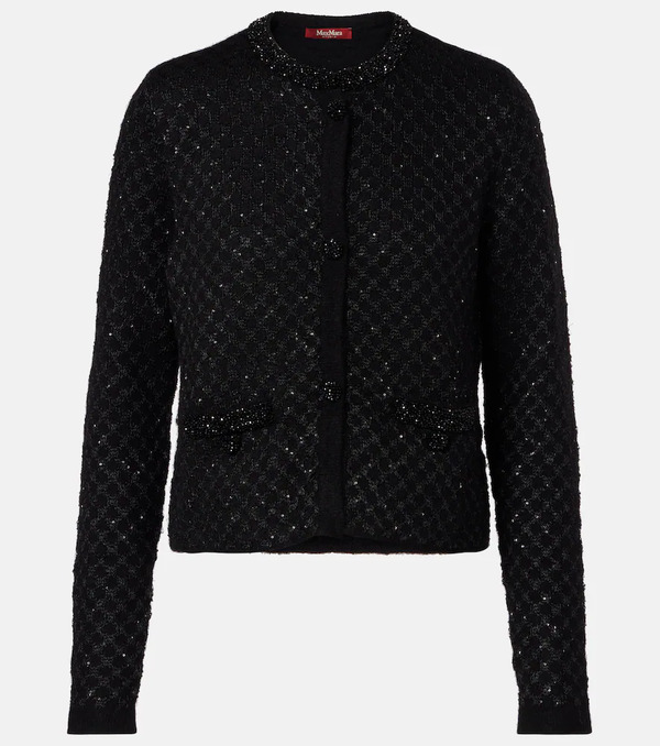  Max Mara Max Mara Cardigan Perdoni à Sequins 