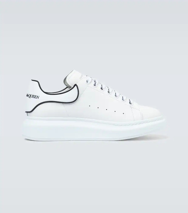  Mcqueen Mcqueen Baskets Oversized En Cuir 
