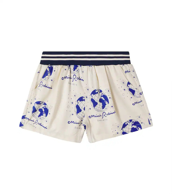  Mini Rodini Mini Rodini Pantalon Ample Society Imprimé 