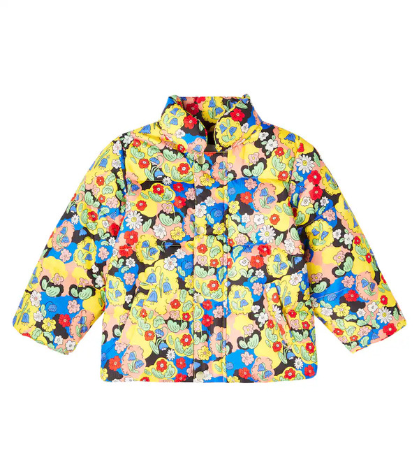  Mini Rodini Mini Rodini Veste Matelassée à Fleurs 