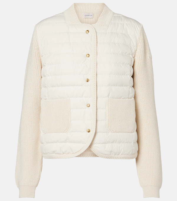  Moncler Moncler Cardigan En Coton 
