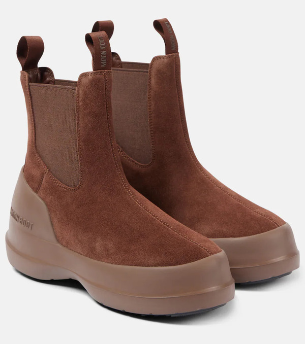  Moon Boot Moon Boot Bottines Chelsea Luna En Daim 