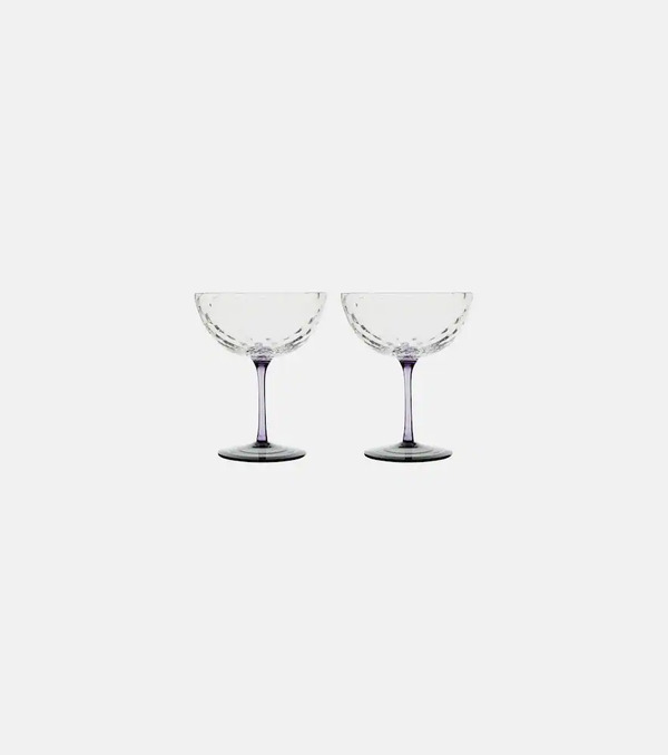  Nasonmoretti Nasonmoretti Set De 2 Verres à Cocktail En Verre 