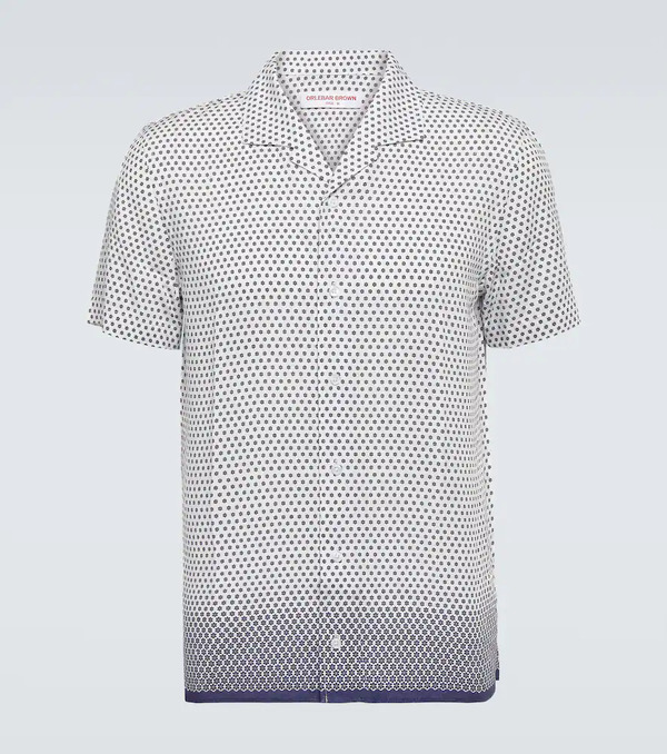 Orlebar Brown Orlebar Brown Chemise Hibbert à Fleurs 