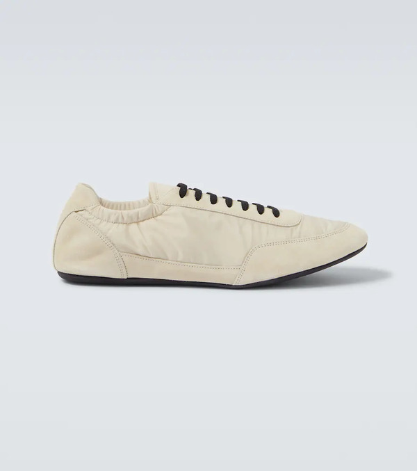  Prada Prada Baskets Colpace En Re-nylon Et Daim 