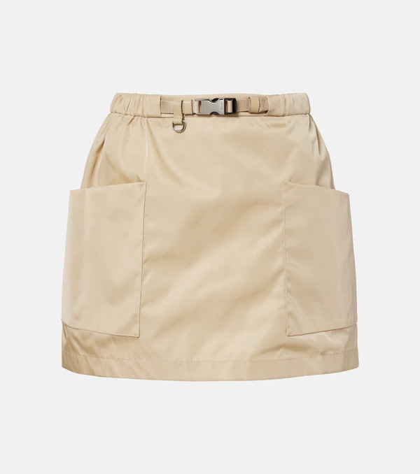  Prada Prada Mini-jupe En Re-nylon 