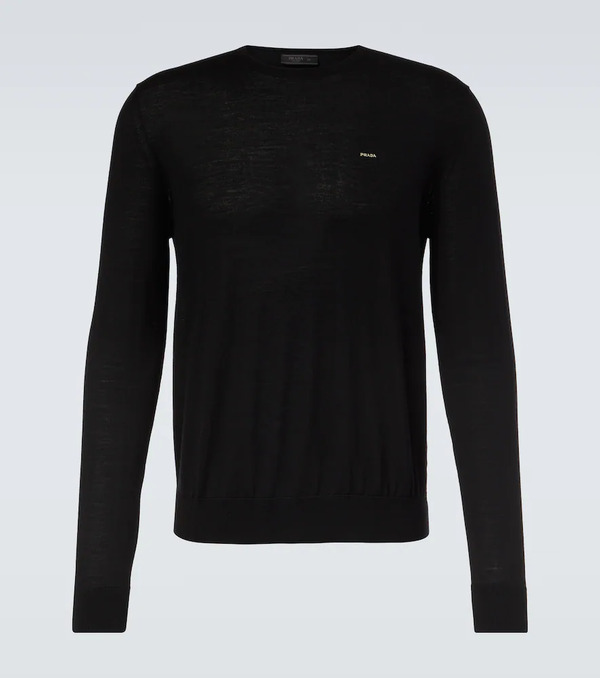  Prada Prada Pull En Laine Vierge 