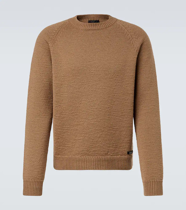  Prada Prada Pull En Laine Vierge 
