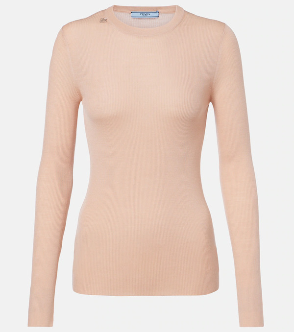  Prada Prada Pull En Laine Vierge 