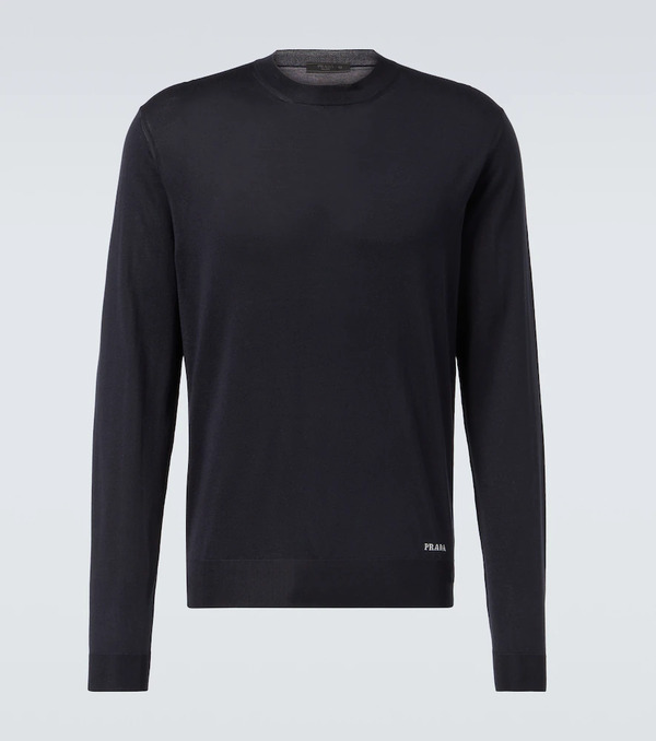  Prada Prada Pull En Soie 