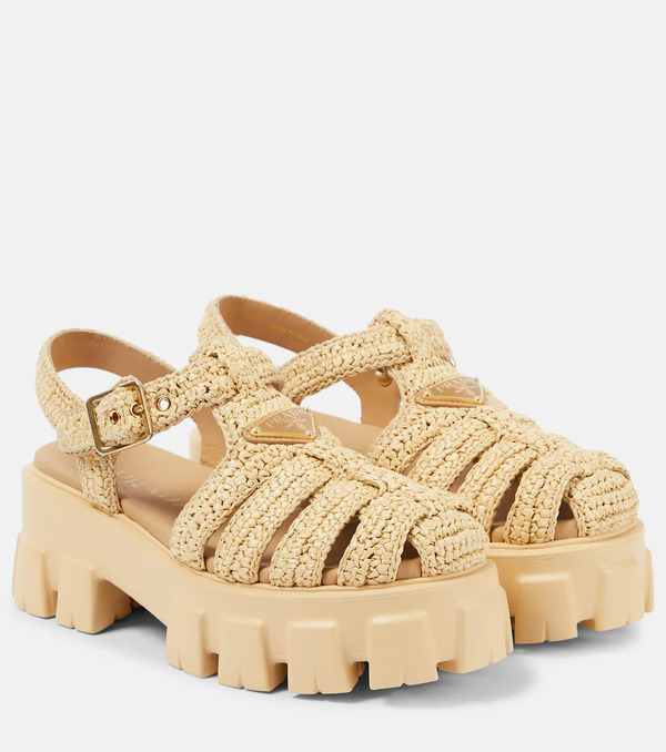  Prada Prada Sandales Monolith 