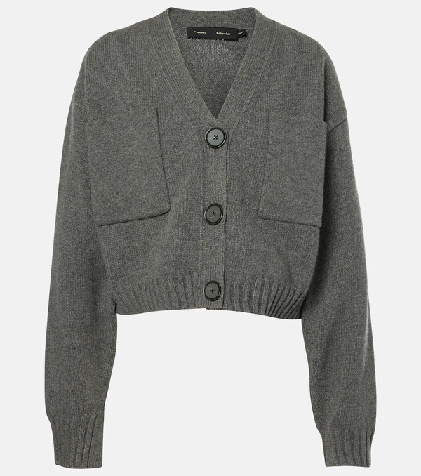  Proenza Schouler Proenza Schouler Cardigan Sofia En Cachemire Et Laine 