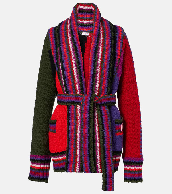  Pucci Pucci Cardigan Rayé En Laine 