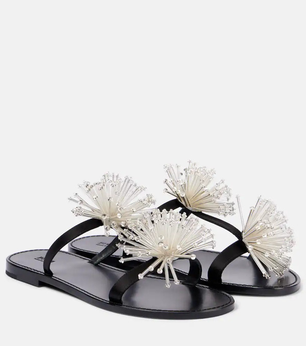  Pucci Pucci Mules à Perles 