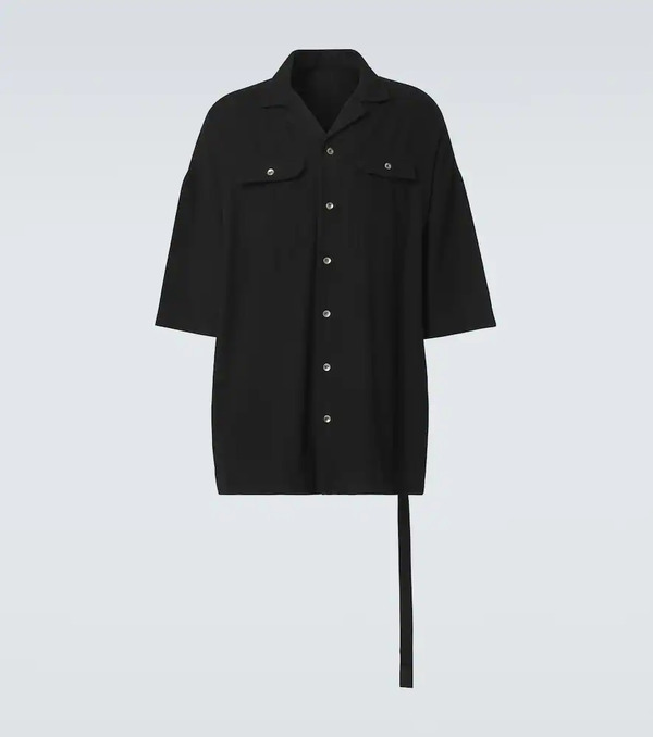  Rick Owens Rick Owens Chemise Oversize Magnum Tommy En Coton 