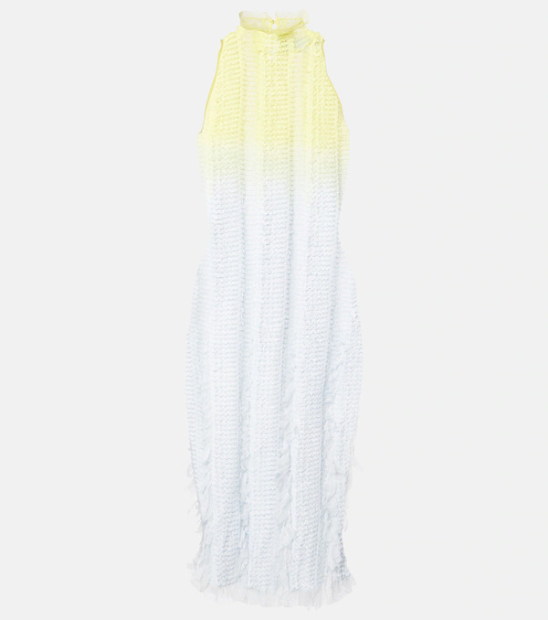  Roberta Einer Roberta Einer Robe Midi Angel En Maille Ombrée 