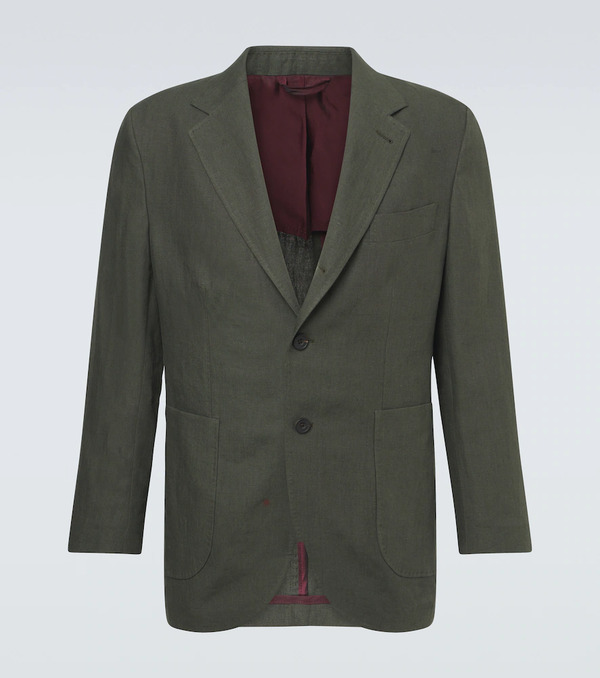  Rubinacci Rubinacci Blazer En Lin 