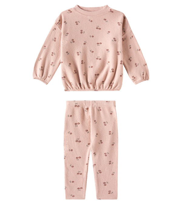  Rylee + Cru Rylee + Cru Ensemble Pull Et Legging Spongey à Imprimé 