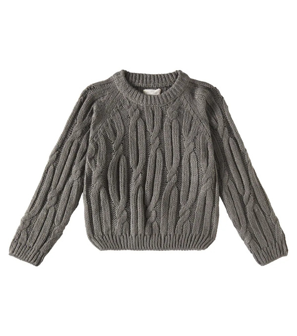  Rylee + Cru Rylee + Cru Pull En Maille Torsadée 
