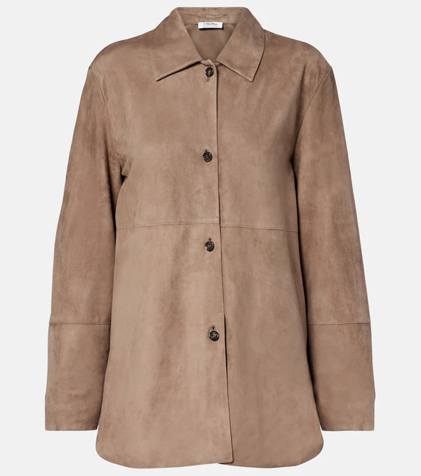  's Max Mara 's Max Mara Surchemise Estate En Daim 