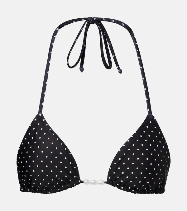  Same Same Haut De Bikini à Pois 
