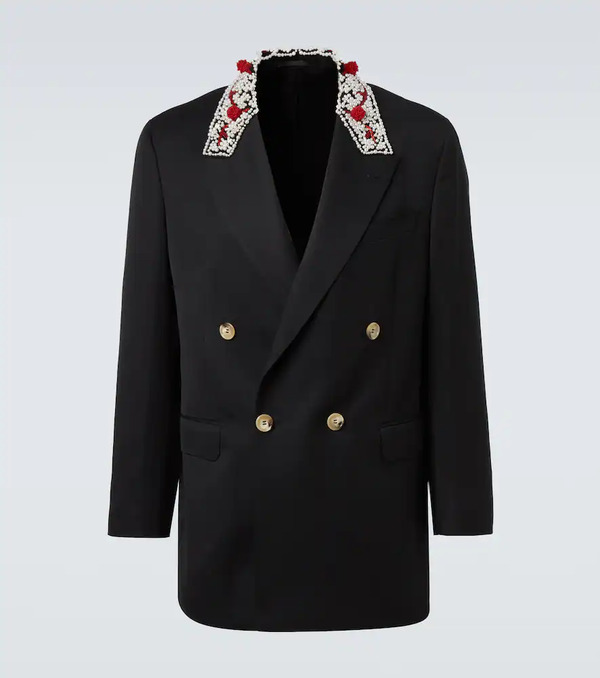  Simone Rocha Simone Rocha Blazer à Ornements 