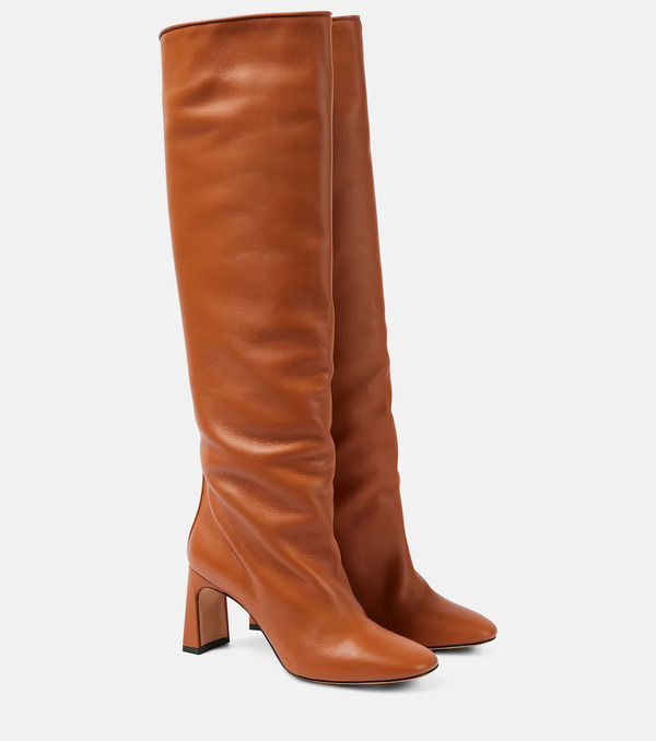  Souliers Martinez Souliers Martinez Bottes Roberta En Cuir 