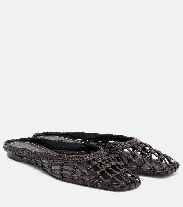  Staud Staud Mules Otto En Cuir 