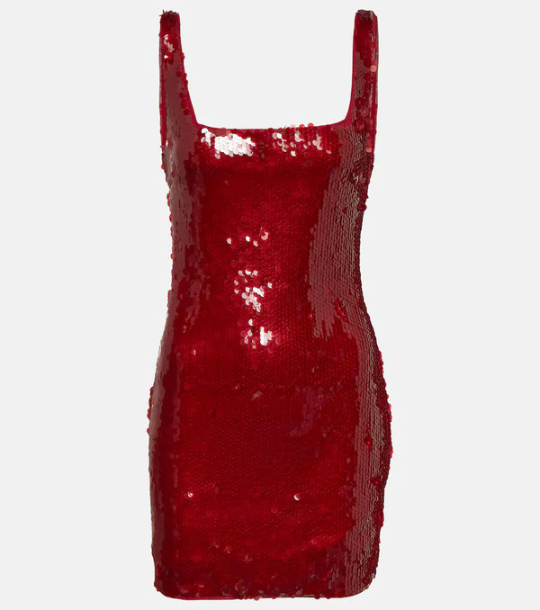  Staud Staud Robe Eclipse à Sequins 