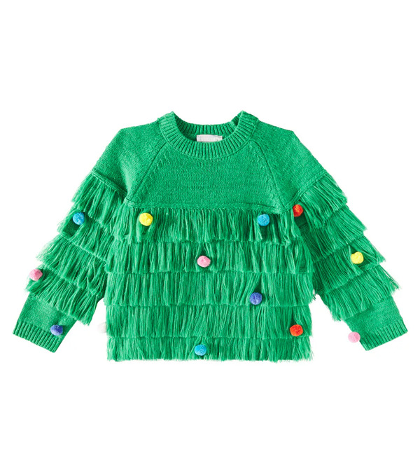  Stella Mccartney Kids Stella Mccartney Kids Pull à Franges 