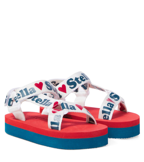  Stella Mccartney Kids Stella Mccartney Kids Sandales Imprimées à Logo 