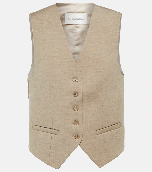  The Frankie Shop The Frankie Shop Gilet De Costume Gelso 