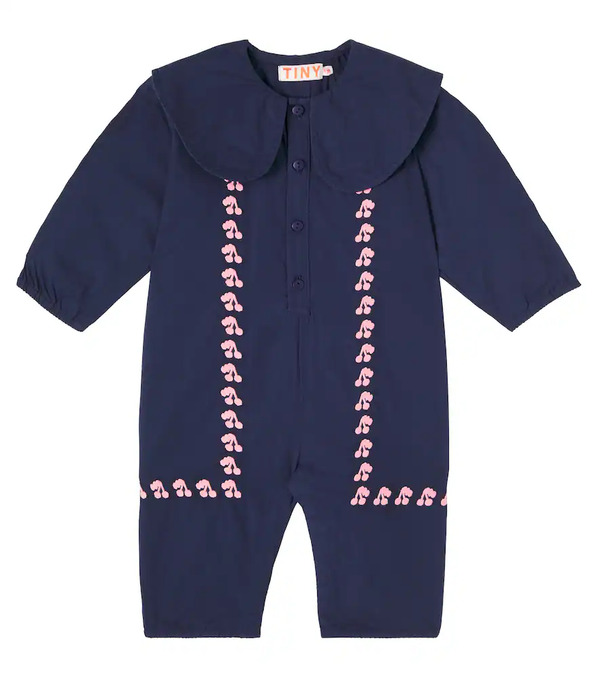  Tinycottons Tinycottons Bébé – Grenouillère Cherries Brodée En Coton 