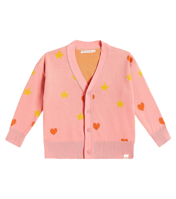  Tinycottons Tinycottons Cardigan Hearts Stars En Coton 