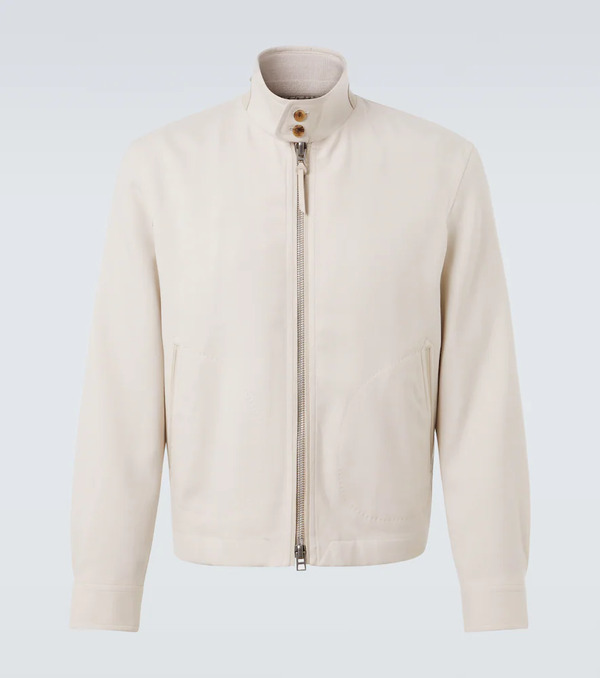  Tom Ford Tom Ford Veste En Laine, Cachemire Et Soie 