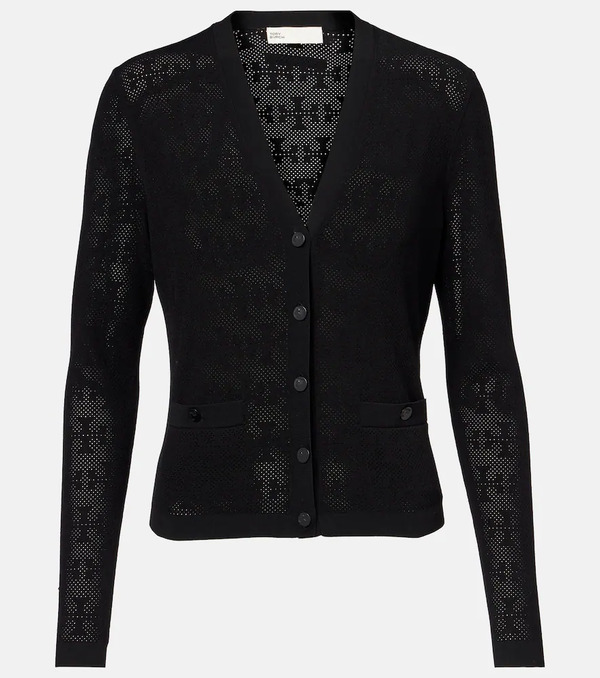 Tory Burch Tory Burch Cardigan T Monogram En Jacquard 