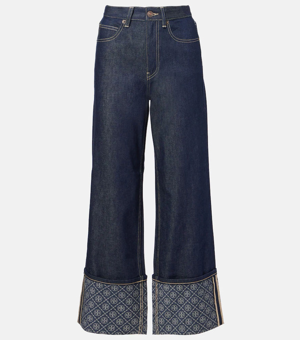  Tory Burch Tory Burch Jean Ample Monogram 