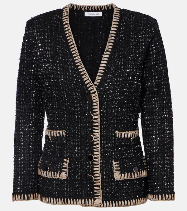  Veronica Beard Veronica Beard Cardigan Ceriani En Tweed 