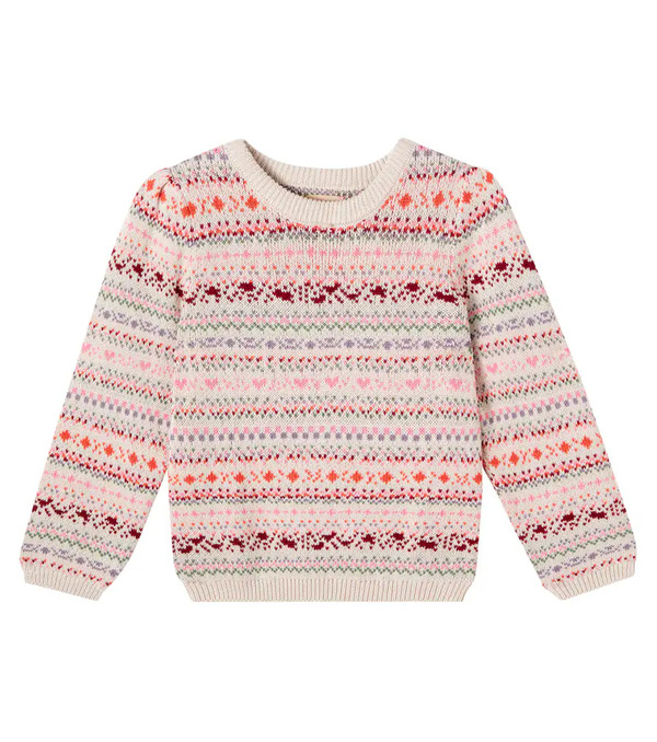  Wheat Wheat Pull Olga En Jacquard De Coton 