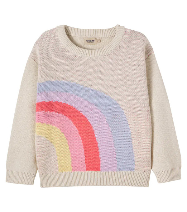  Wheat Wheat Pull Solveig En Jacquard De Coton 