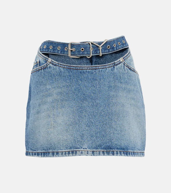  Y/project Y/project Mini-jupe En Jean 
