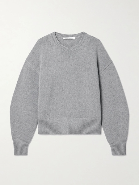  Another Tomorrow - Cashmere And Wool-blend Sweater - Gray 