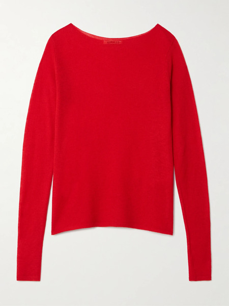  Auralee - Cashmere Sweater - Red 