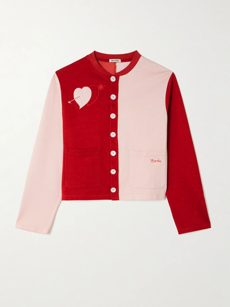  Bode - Wonderland Embroidered Knitted Cardigan - Small 