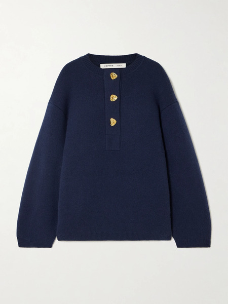  Carven - Wool Sweater - Navy 