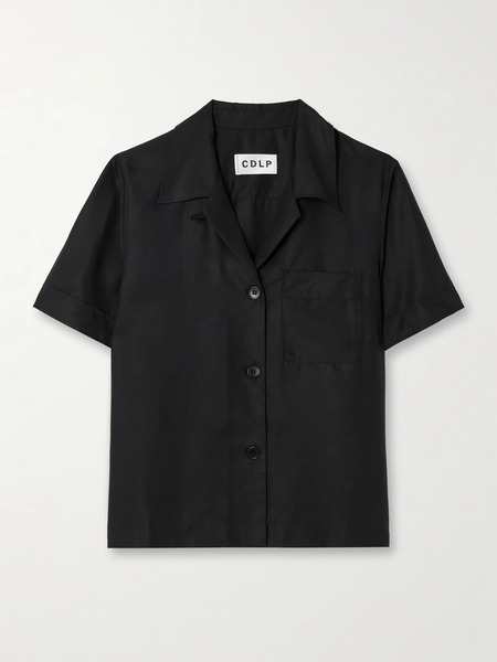  Cdlp - Lyocell Pajama Shirt - Black 