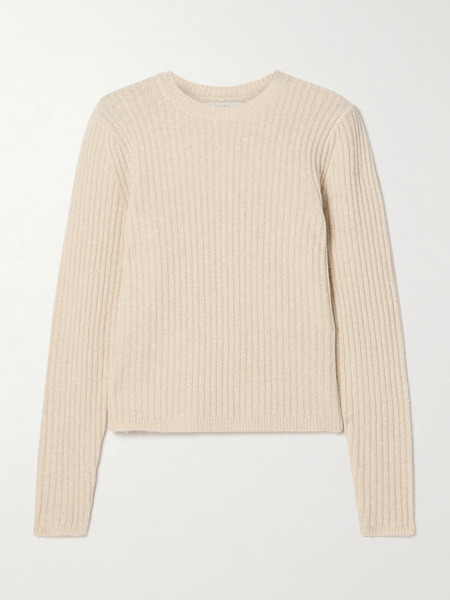  Co - Ribbed Wool-blend Sweater - Ivory 